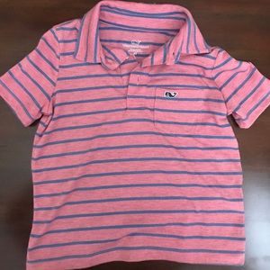 Vineyard Vines boys striped polo